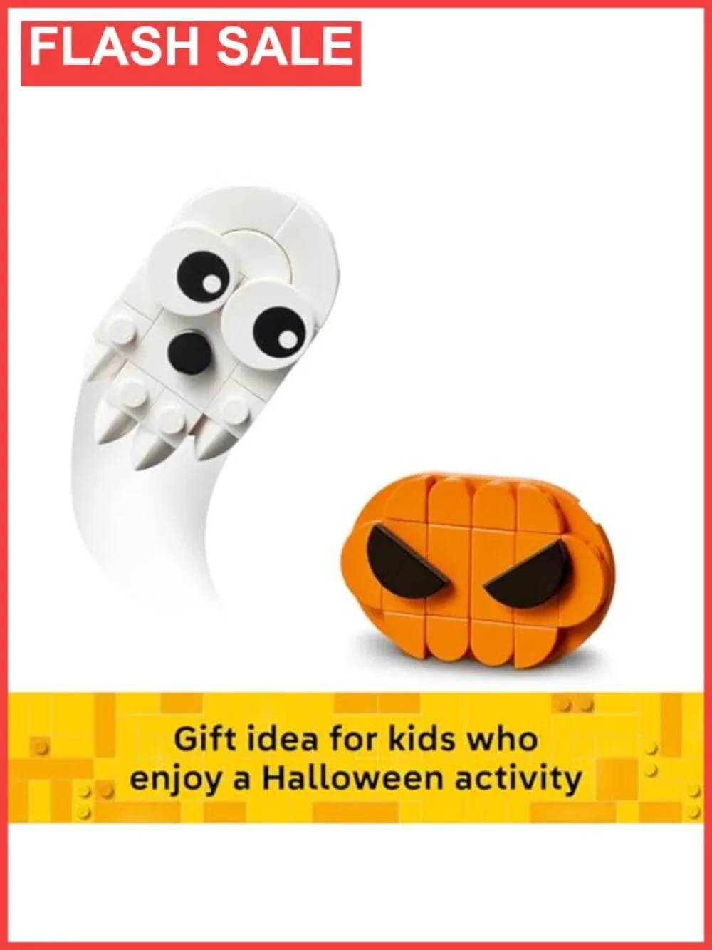 LEGO Halloween Wreath 617 Piece Building Set